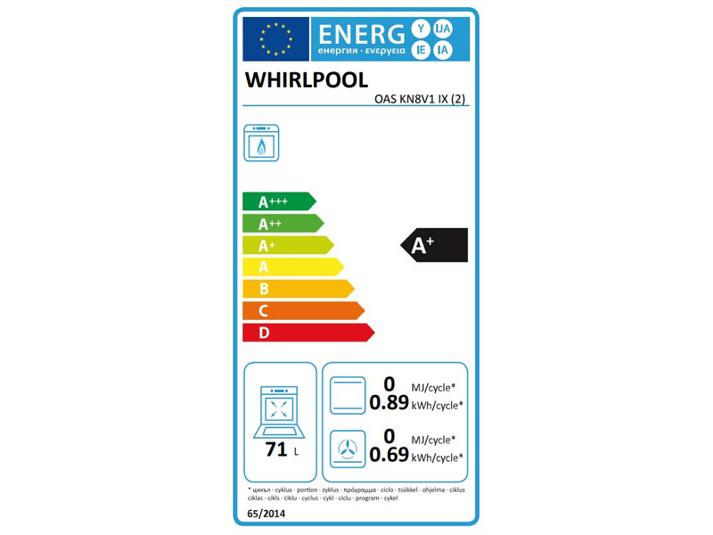 Whirlpool OAS KN8V1 IX Beépíthető gőzsütő + Whirlpool AKT 8090/NE Beépíthető kerámialap szett