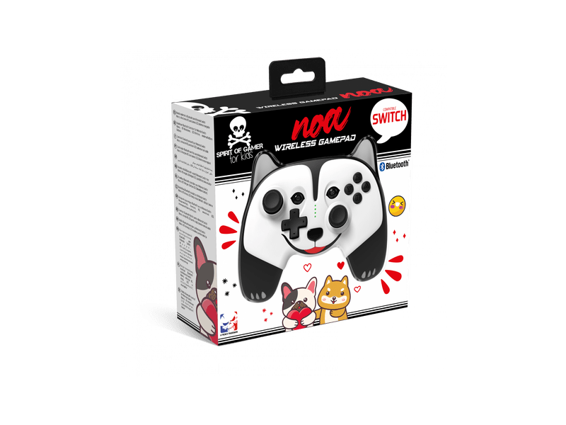 Spirit of Gamer BTGPS2 Switch NOA Bluetooth Gamepad