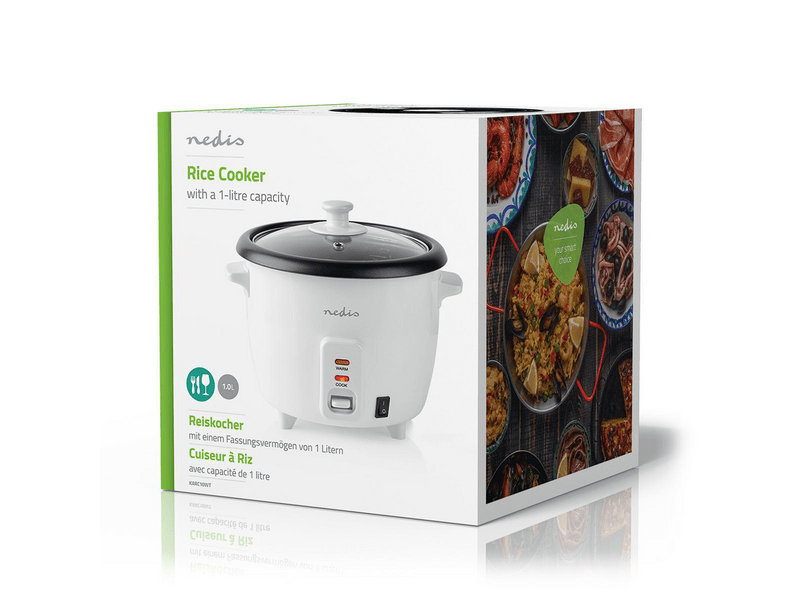 Nedis KARC10WT Rizsfőző, 1 L