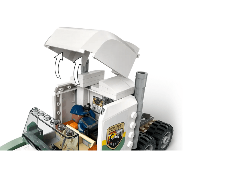LEGO® Jurassic World Dinosaur Missions: Kamion s alosaurom (76966)