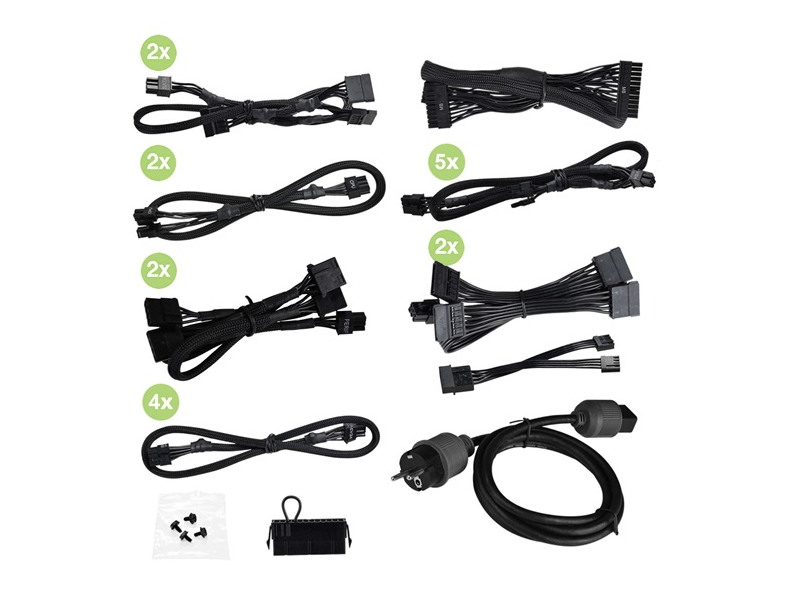 EVGA SuperNOVA 1600 G+ 80Plus Gold 1600W Tápegység (220GP1600X2)