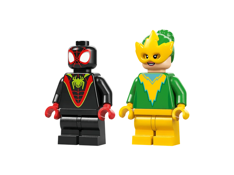 LEGO® Marvel Spin és Electro: Üldözés a dinójárművel (11198)