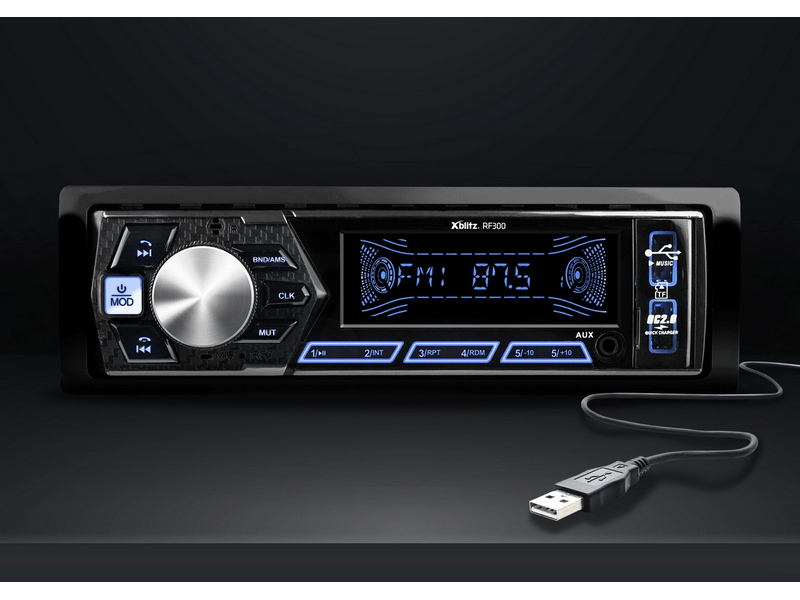 Xblitz RF300 Bluetoothos autórádió