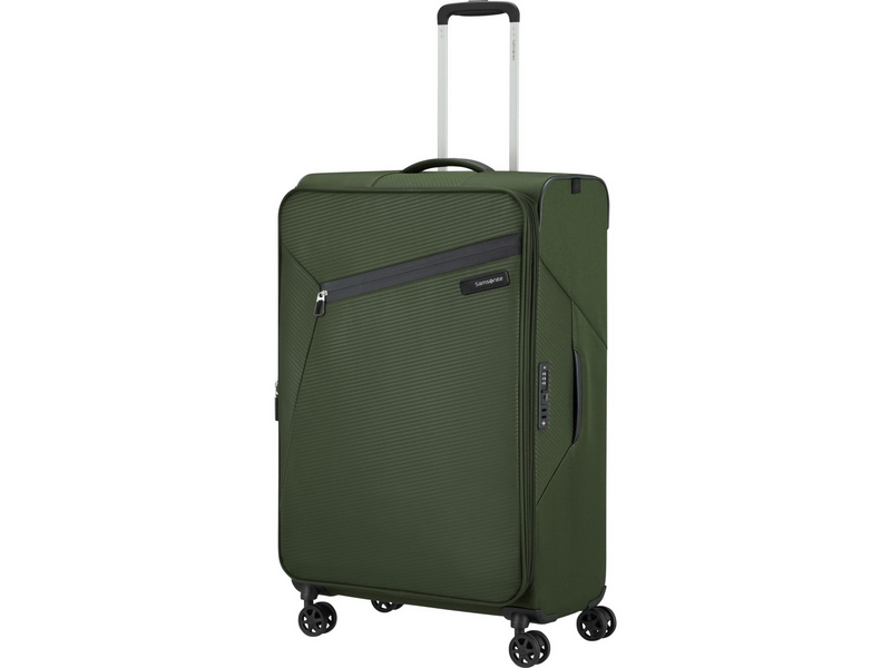 Samsonite Litebeam Spinner Bővíthető bőrönd, 77 cm, sötétzöld (146854-9199)
