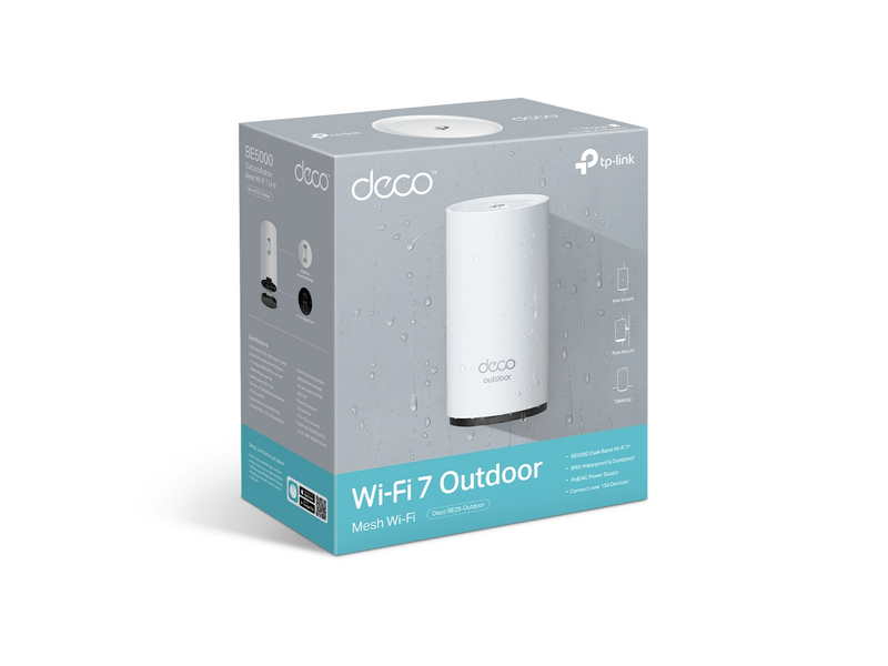 TP-Link Deco BE25-Outdoor BE3600 kültéri mesh Wi-Fi 7 router