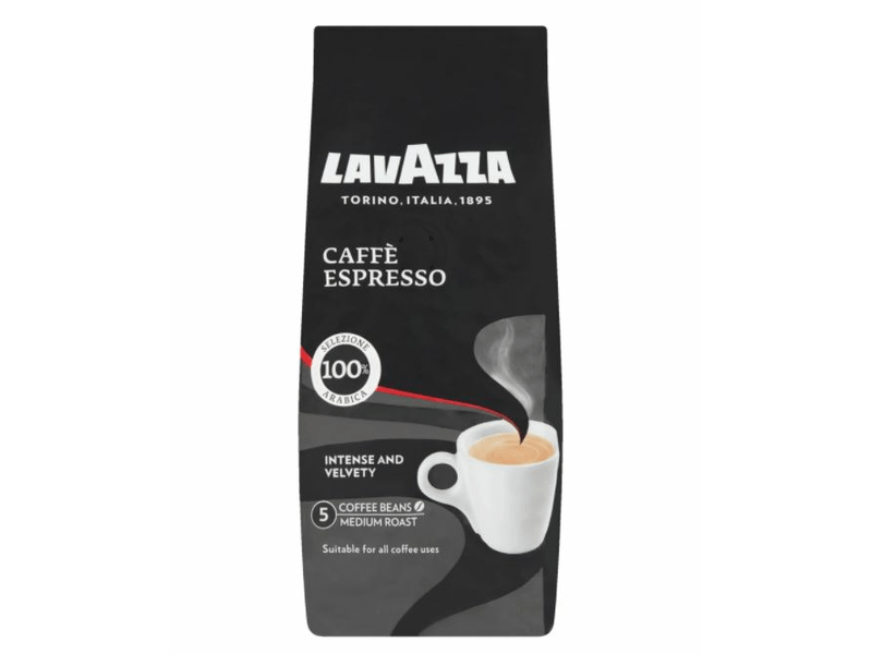 Sage BES875BKS Eszpresszó kávéfőző + Lavazza Espresso Szemes kávé, 250 g