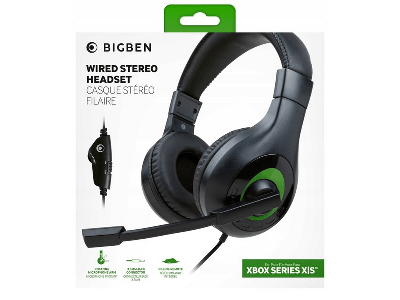Bigben Xbox Stereo gaming headset, fekete