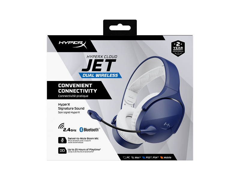 HyperX Cloud Jet vezeték nélküli gamer headset (AM7A0AA)