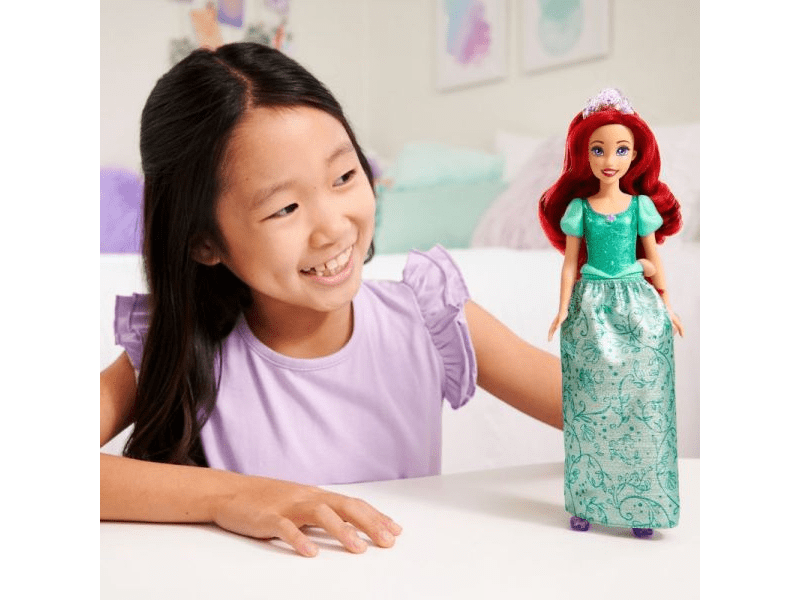 Disney Princess Csillogó hercegnő baba - Ariel (HLW10)