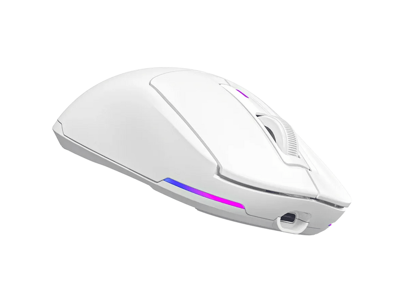 Lorgar MSA10W Vezeték nélküli gamer egér, fehér (LRG-MSA10W-WH)