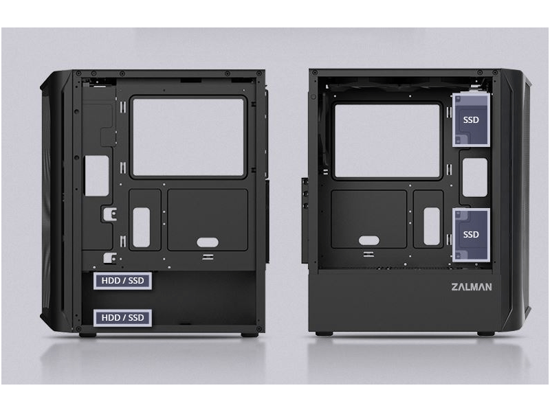 Zalman N4 Midi ATX Számítógépház