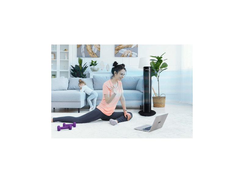 Jocca 1469N Oszlopventilátor, fekete