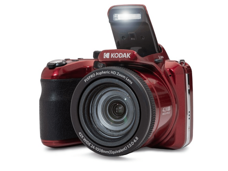 Kodak Pixpro AZ425 digitális fényképezőgép, piros