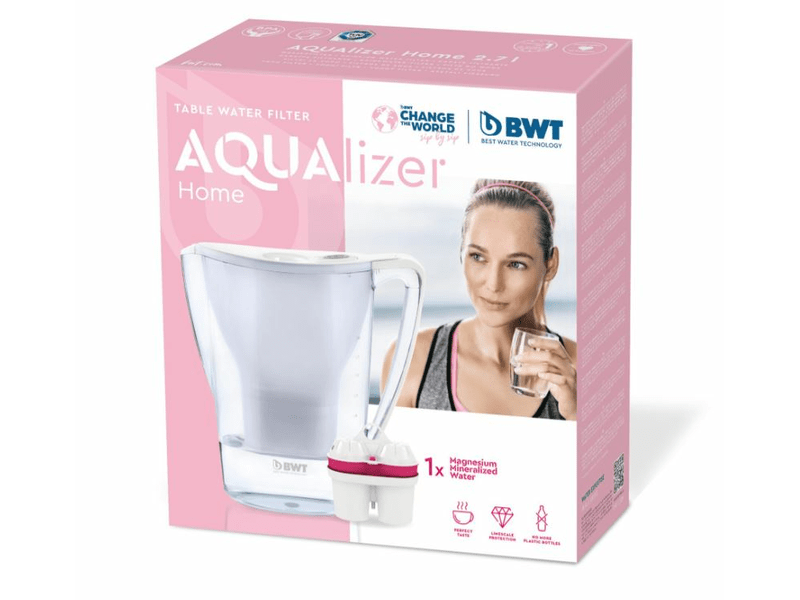 Aqualizer Home vízsz.kancsó 2,6L,kék