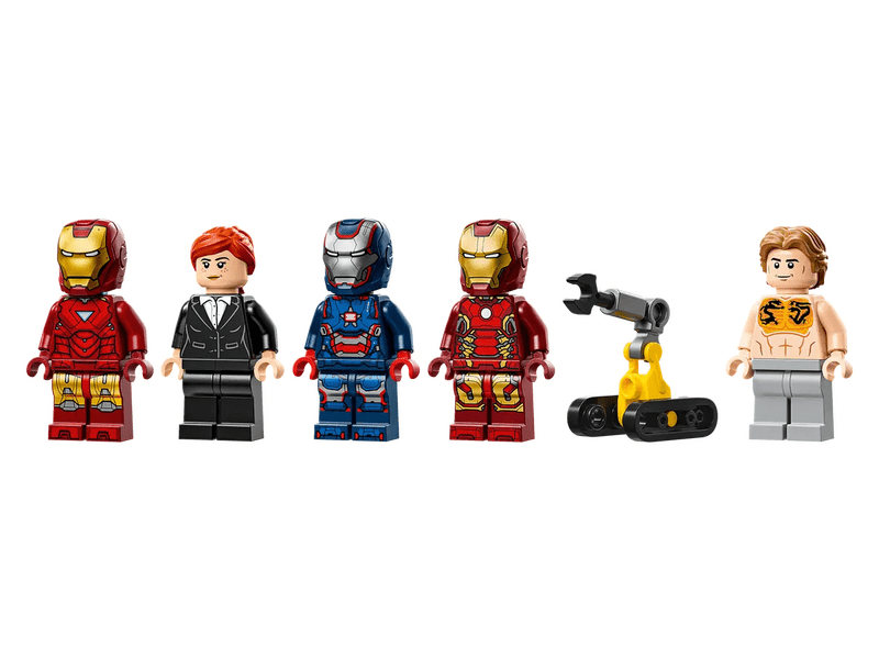 LEGO® Marvel Iron Manov laboratorij: Oklopljena dvorana (76315)