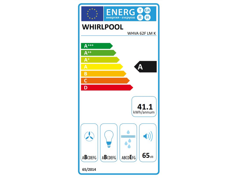 Whirlpool WHVA 62F LM K Páraelszívó