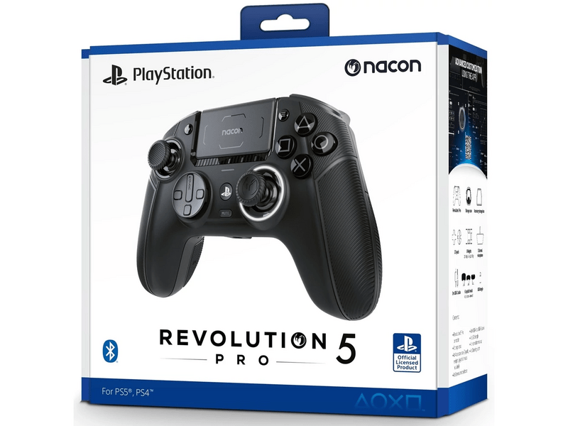 Nacon Revolution 5 Pro kontroler, crne boje