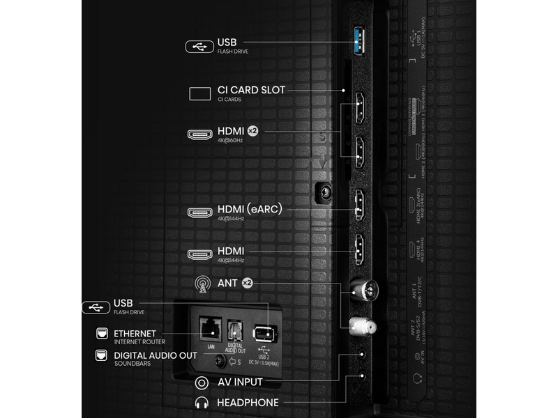 Hisense 65E8Q 65" ULED 4K UHD Smart televizor