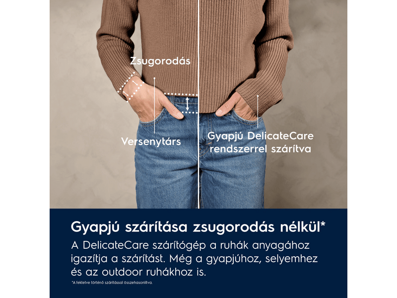 Electrolux EW7D495UDE Hőszivattyús szárítógép