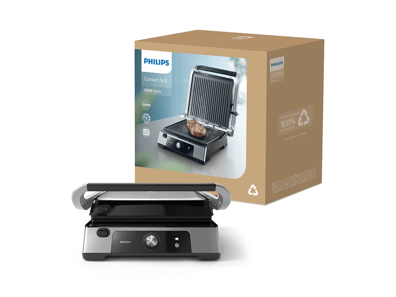 Series 5000 kontakt grill,fekete
