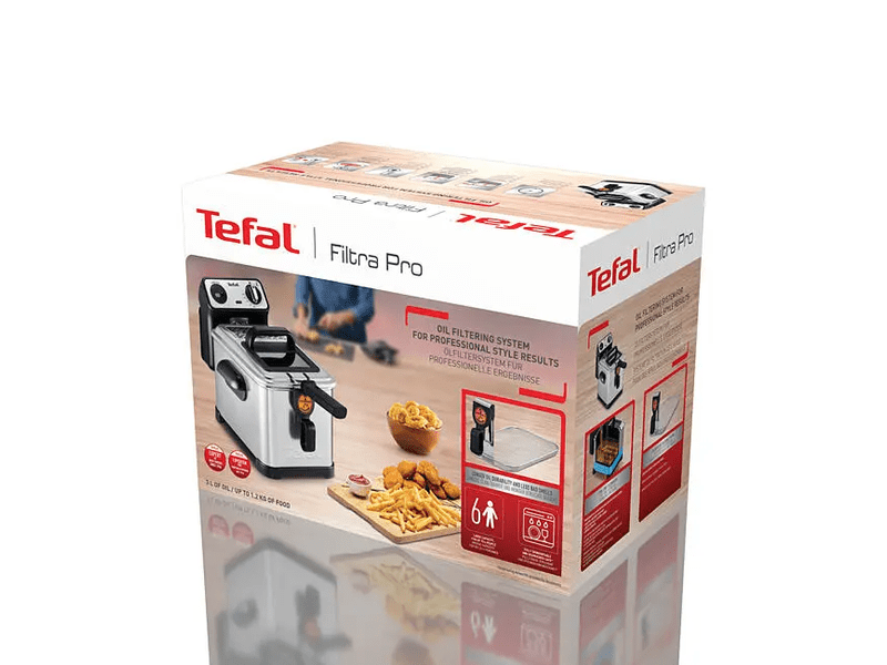 Filtra Pro 3L,olajsütő,ezüst