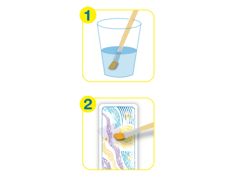 Avenir set kreativnih akvarelnih oznaka, Svemir (CH232093)