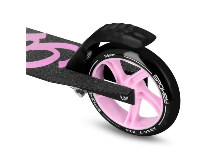Spokey Vacay Pro 145 Gyerekroller, fekete-pink (42739)