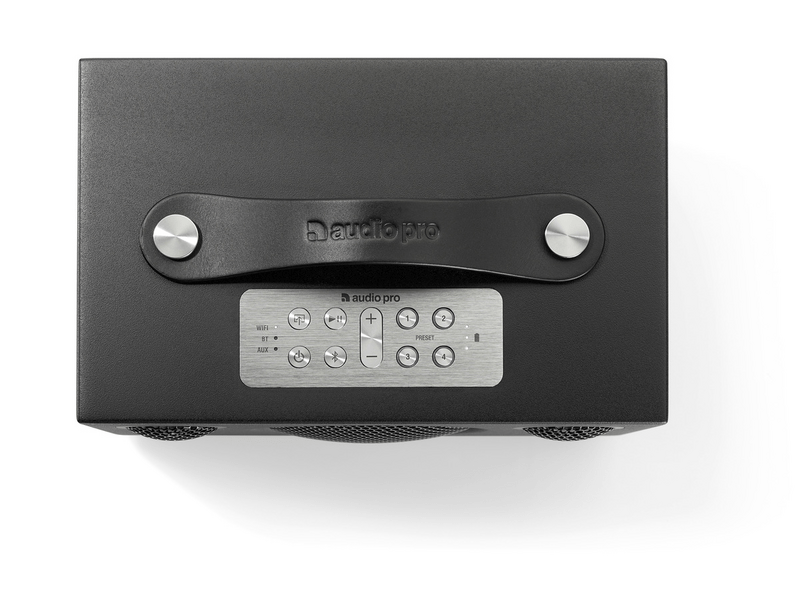 Audio Pro C3 Hordozható multi-room hangszóró, fekete