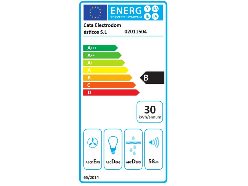 Cata FK SLIM 6000 BK Páraelszívó, fekete (02011504)