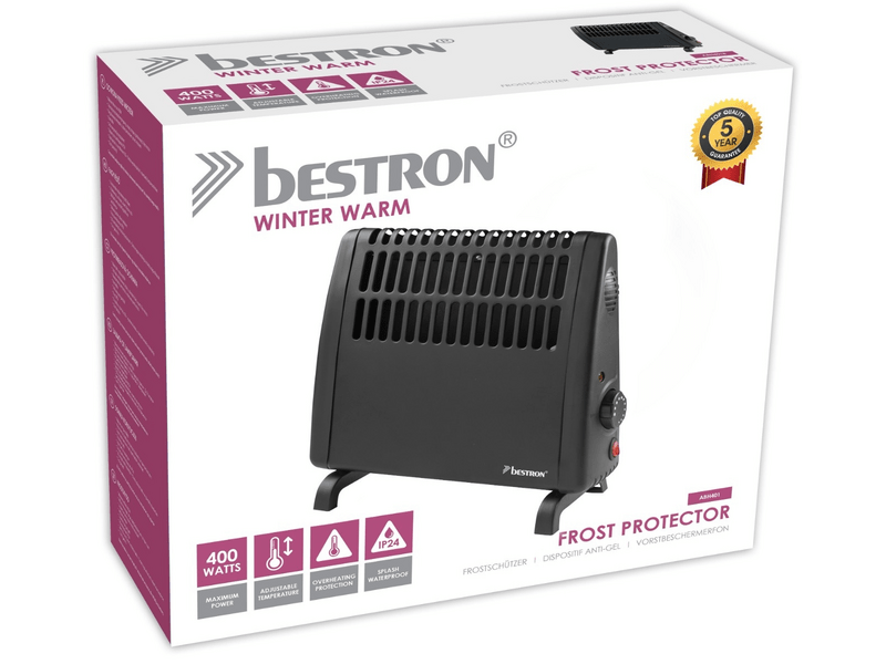 Bestron ABH401B Hősugárzó, fekete
