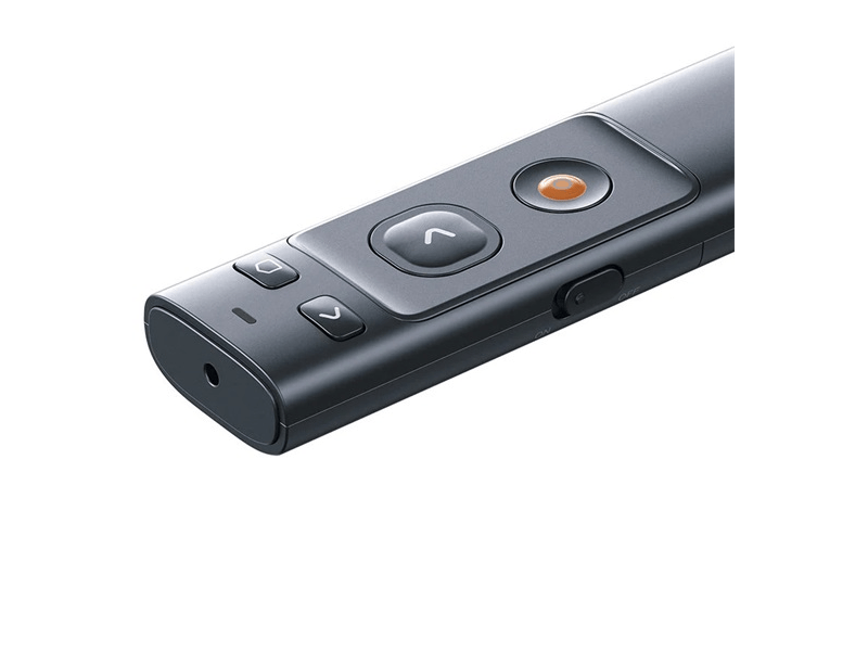 Baseus Orange Dot prezenter és lézermutató, szürke (ACFYB-B0G)