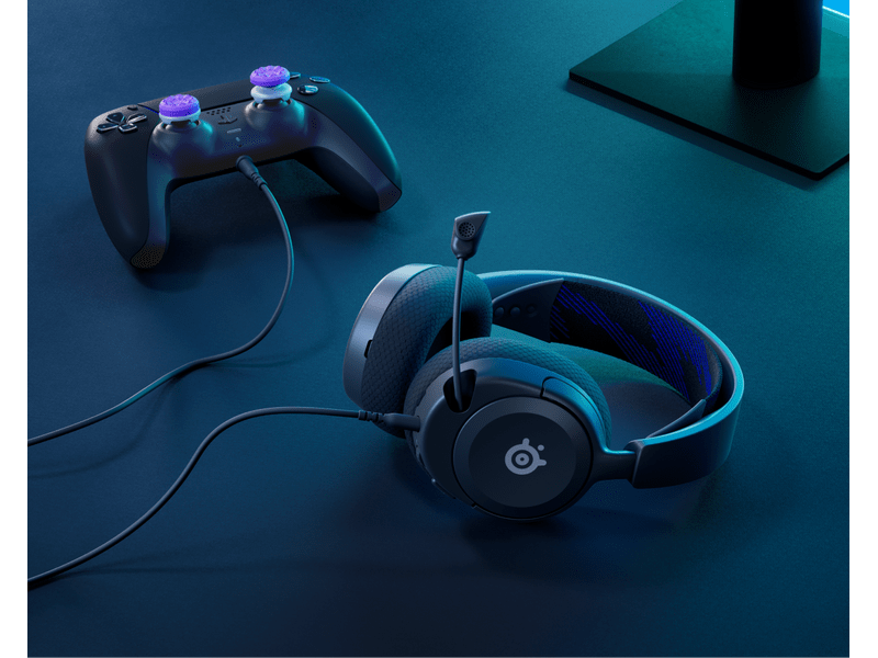 Steelseries Arctis Nova 1P Gamer headset, fekete