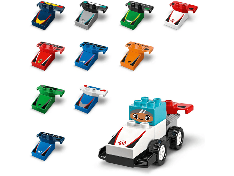 LEGO® DUPLO® City Adventures F1® trkaći automobili i vozači (10445)