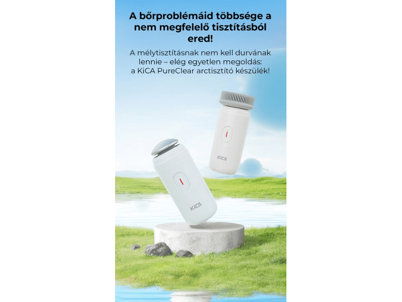 KiCA PureClear arctisztító, rózsaszín (FYPFCB)