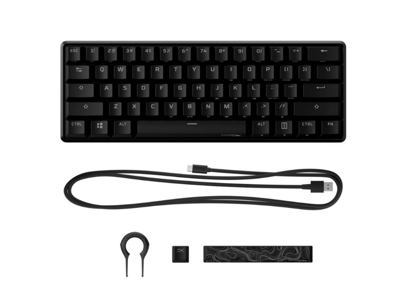 HyperX Alloy Origins 60 Mechanikus gamer billentyűzet, US (4P5N4AA)