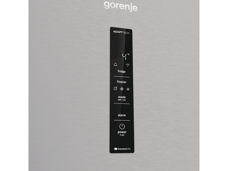 Gorenje NRB620C61X4WFE Alulfagyasztós hűtőszekrény