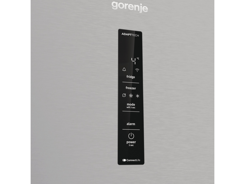Gorenje NRB620C61X4WFE Alulfagyasztós hűtőszekrény
