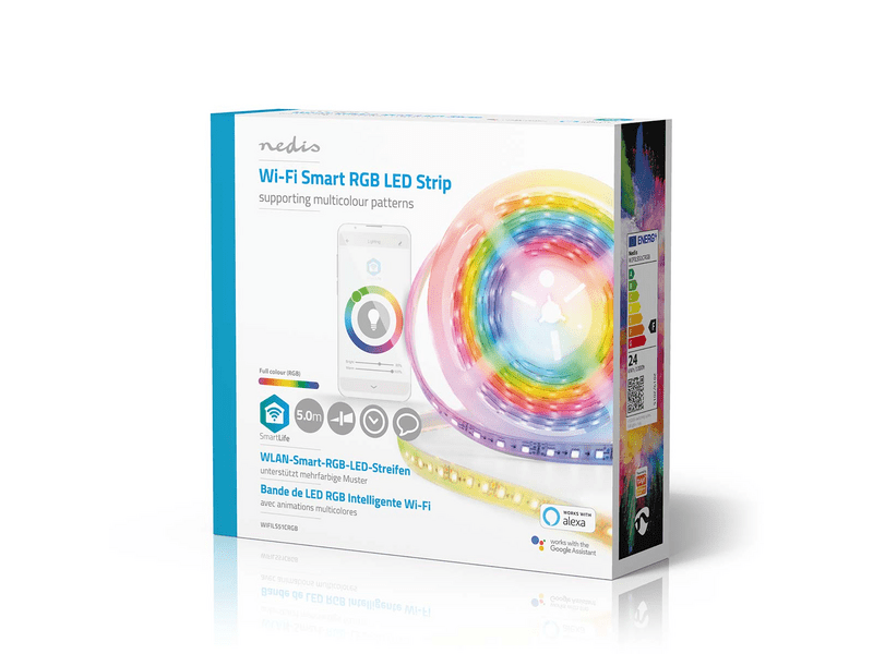 Nedis WIFILS51CRGB SmartLife LED Szalag, 5 m