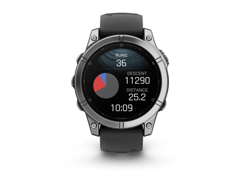 Garmin fenix E 47mm Okosóra, acél (010-03025-00)