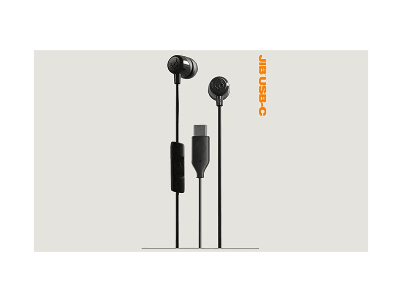 Skullcandy Jib USB-C Fülhallgató, fekete (S2JMY-S740)
