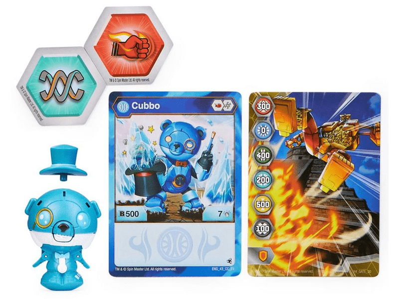 Bakugan Cubbo labda - Magic, kék (0201075)