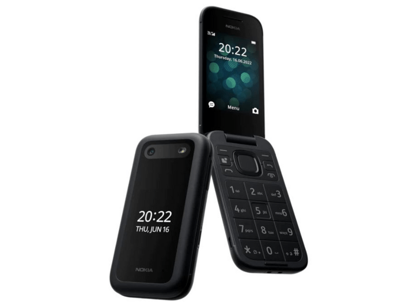 Nokia 2660 4G DS Mobiltelefon, fekete + Telekom SIM