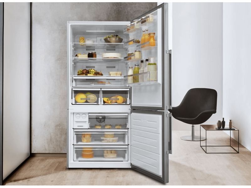 Whirlpool W84BE 72 X 2 Alulfagyasztós kombinált hűtőszekrény