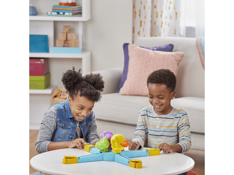 Hungry Hippos Éhes vízilovak katapult társasjáték (E9707498)