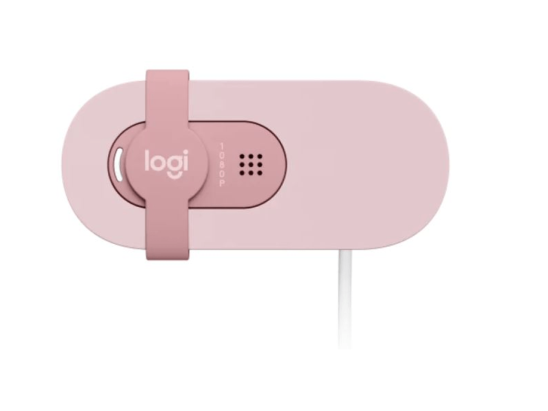 Logitech Brio 100 Full HD web kamera, ružičasta