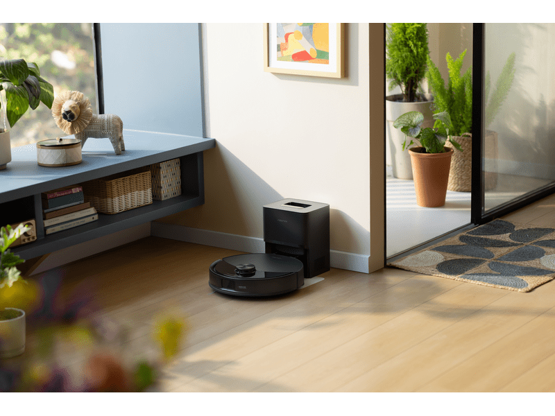 Roborock Q10 VF Plus Robotporszívó felmosóval, fekete