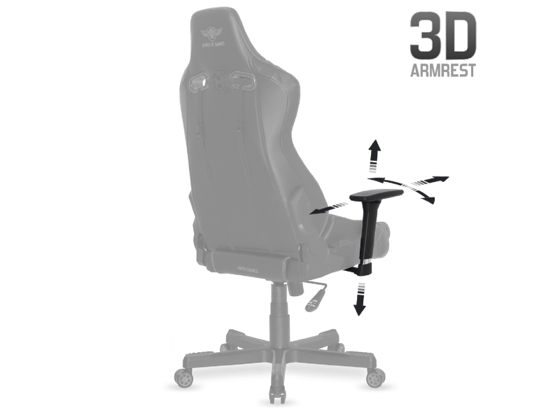 SOG Gamer szék - CRUSADER Black