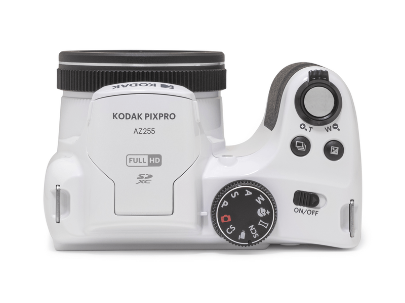 Kodak Pixpro AZ255 digitális fényképezőgép, fehér