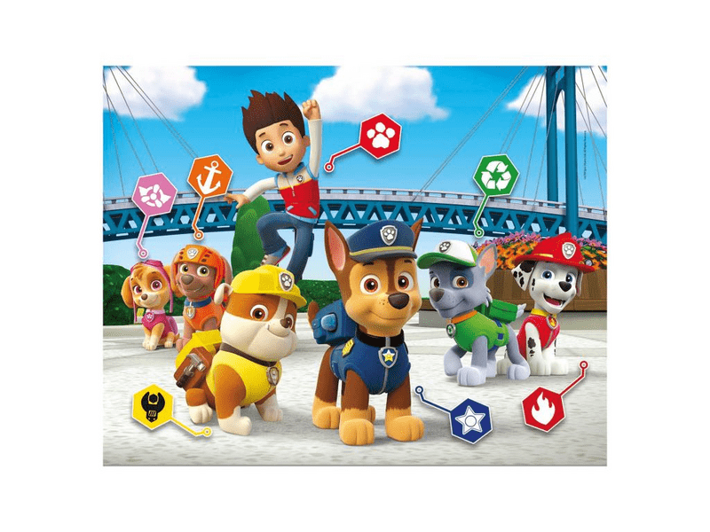 Clementoni Mancs Őrjárat 20,60,100,180 db-os puzzle (21412)