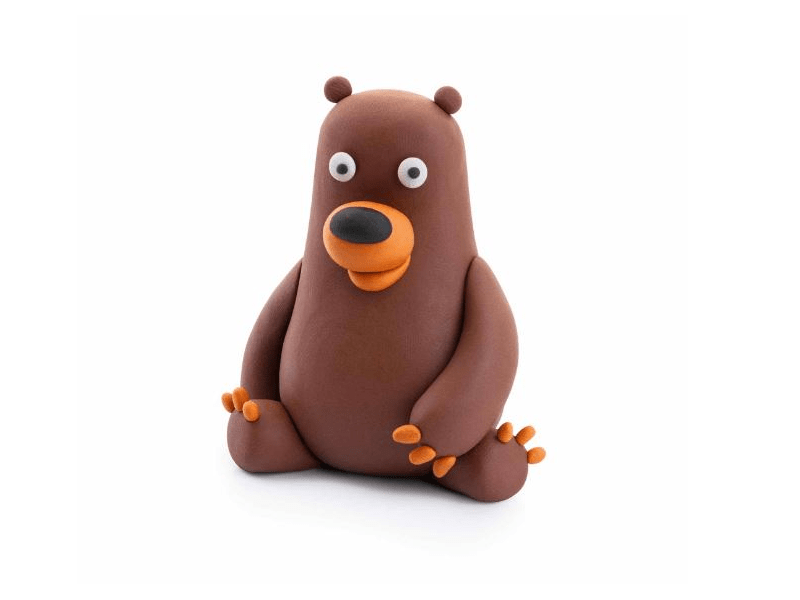 Hey Clay Nagy gyurmaszett - Erdei állatok (18011CEE)